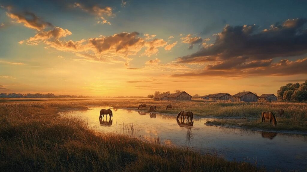 Biodiversite et elevage : le role essentiel des manades et habitat traditionnel de Camargue